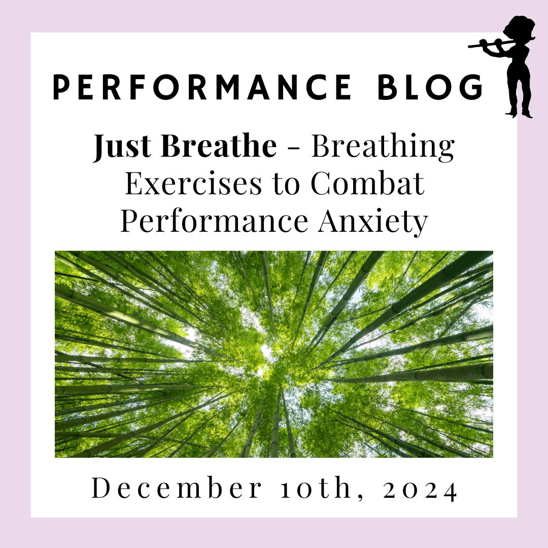 Just Breathe - Breathing Exercises to Combat Performance Anxiety