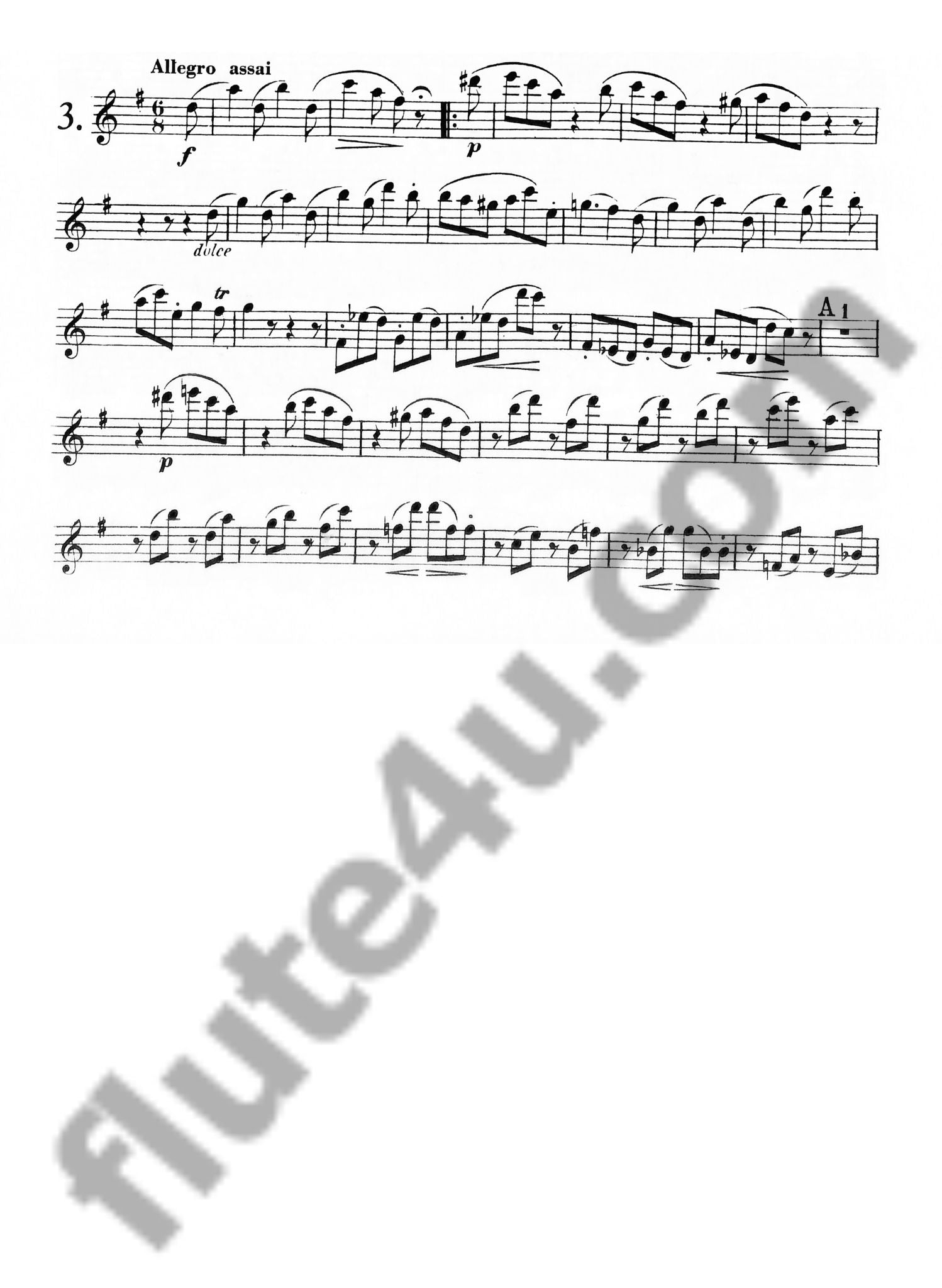 Kuhlau, F :: Three Duets op. 10
