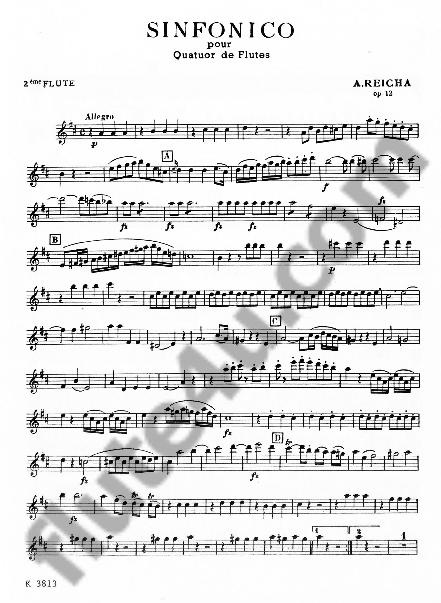 Reicha, A :: Sinfonico op. 12