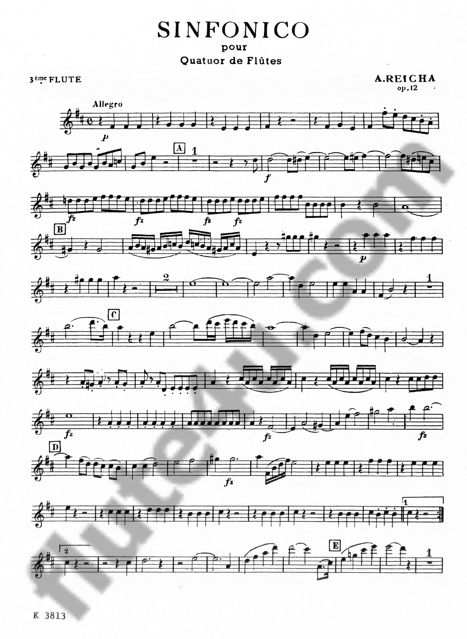Reicha, A :: Sinfonico op. 12
