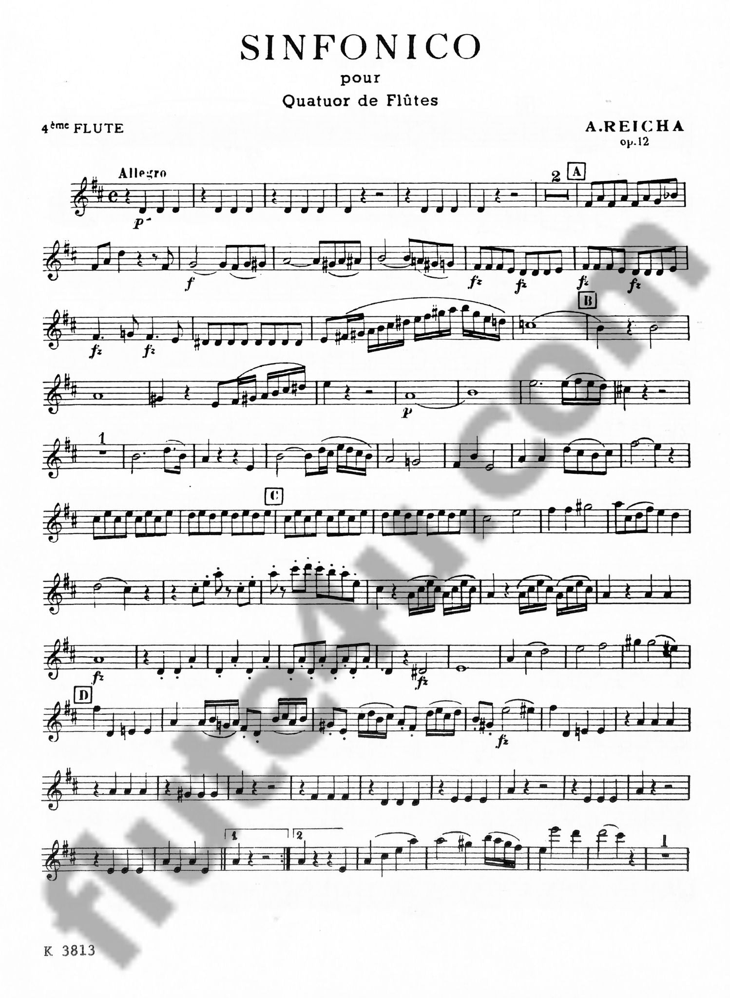 Reicha, A :: Sinfonico op. 12