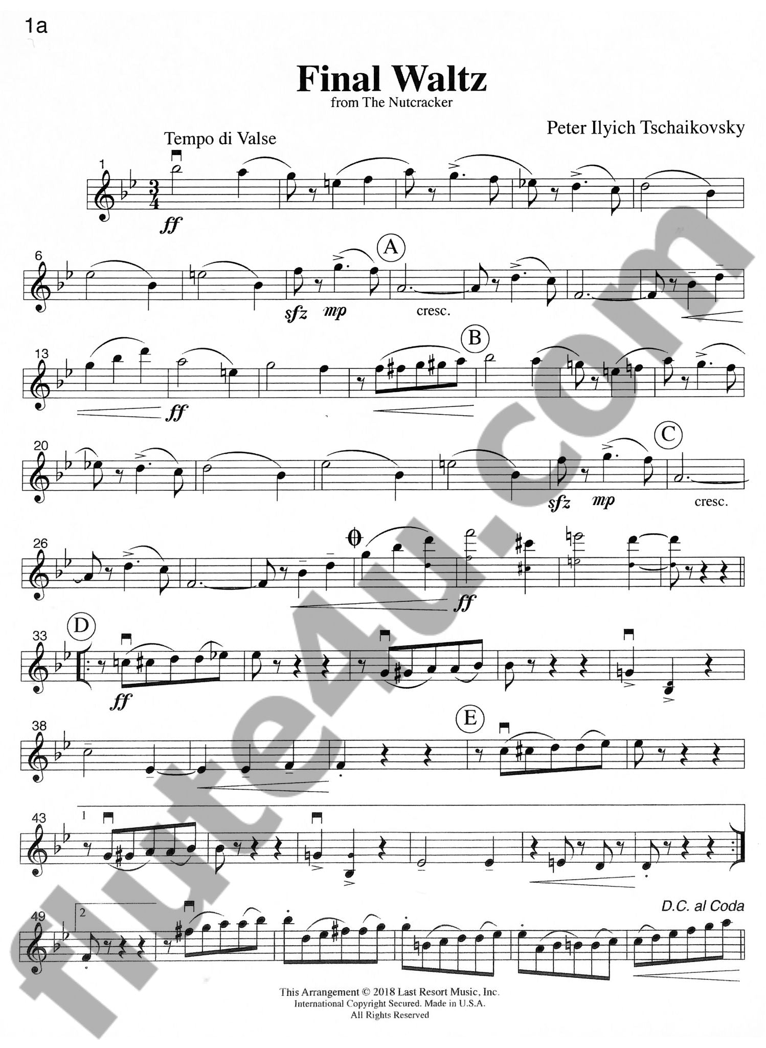Tchaikovsky, PI :: Music for Four: The Nutcracker Set 2