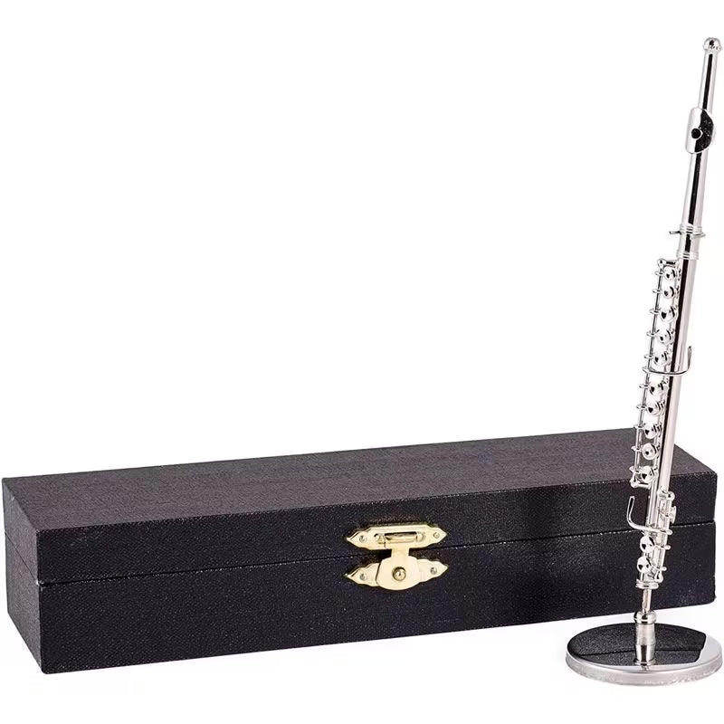 Miniature Silver Flute in Case