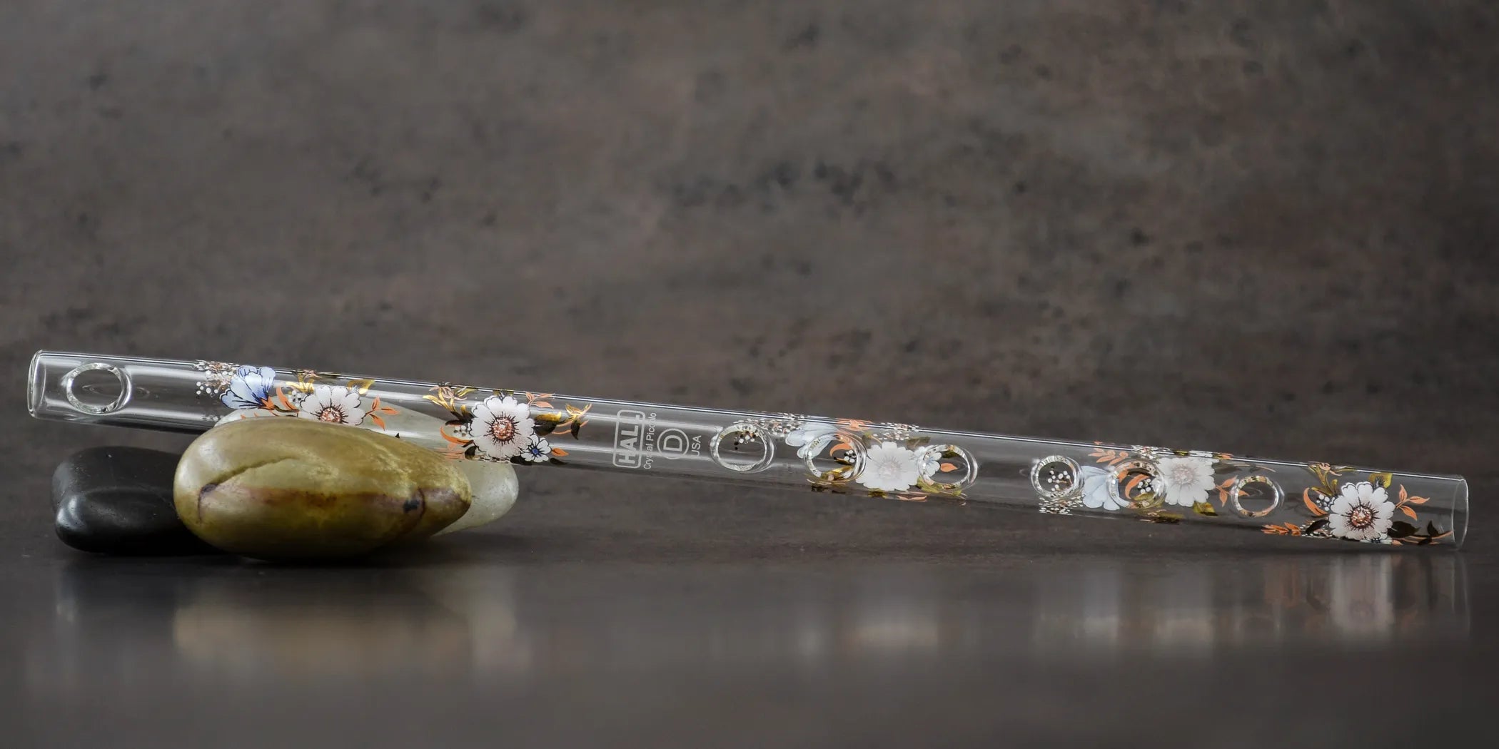 Carolina Hall Crystal Flute