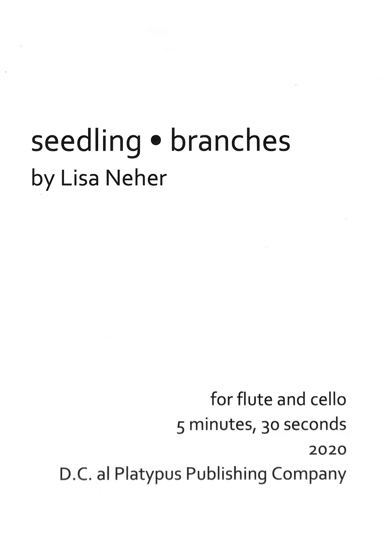 seedling, branches