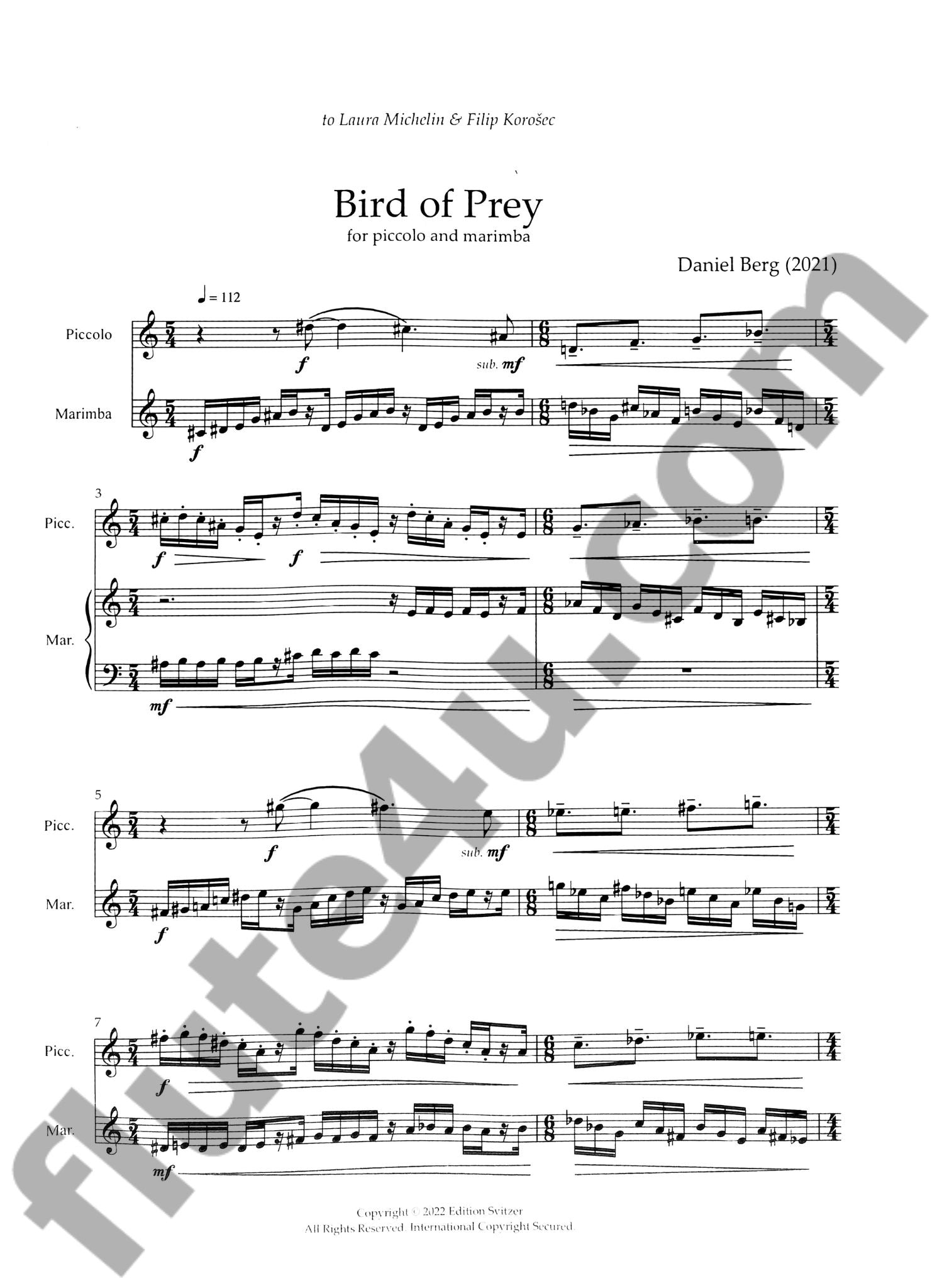 Berg, D :: Bird of Prey