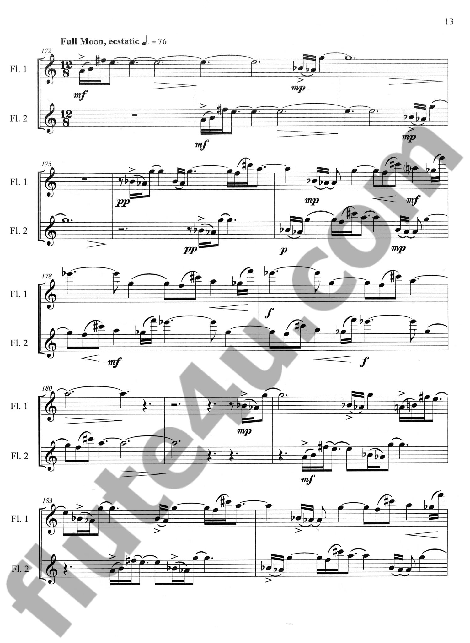 Marshall, J :: Six Nocturnes