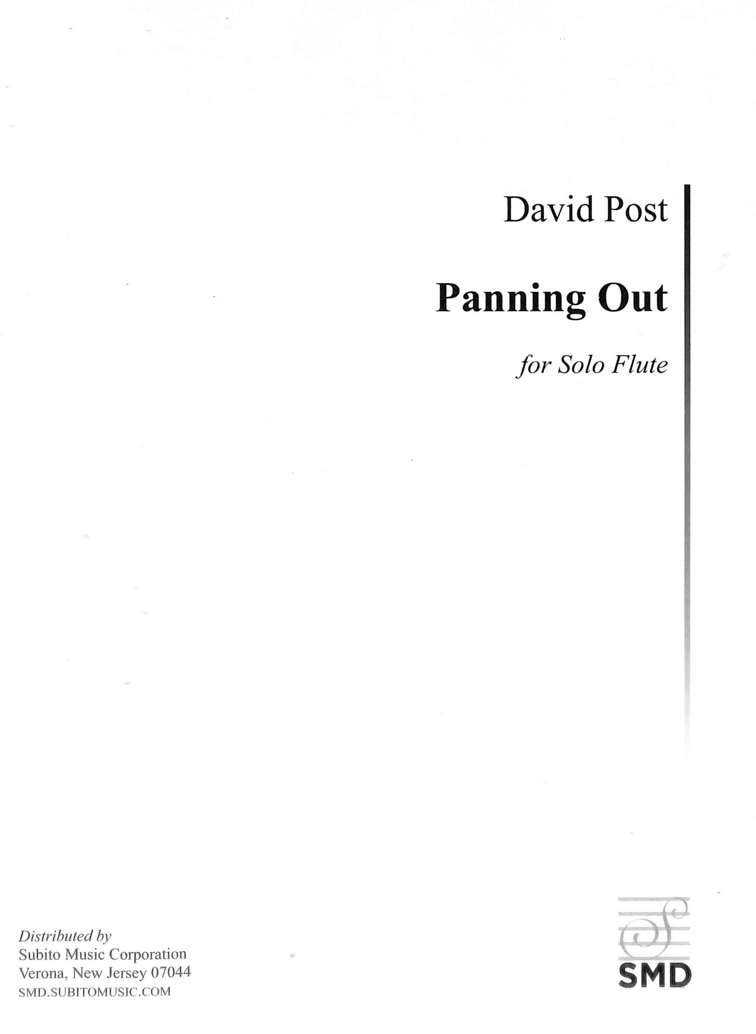 Post, D :: Panning Out