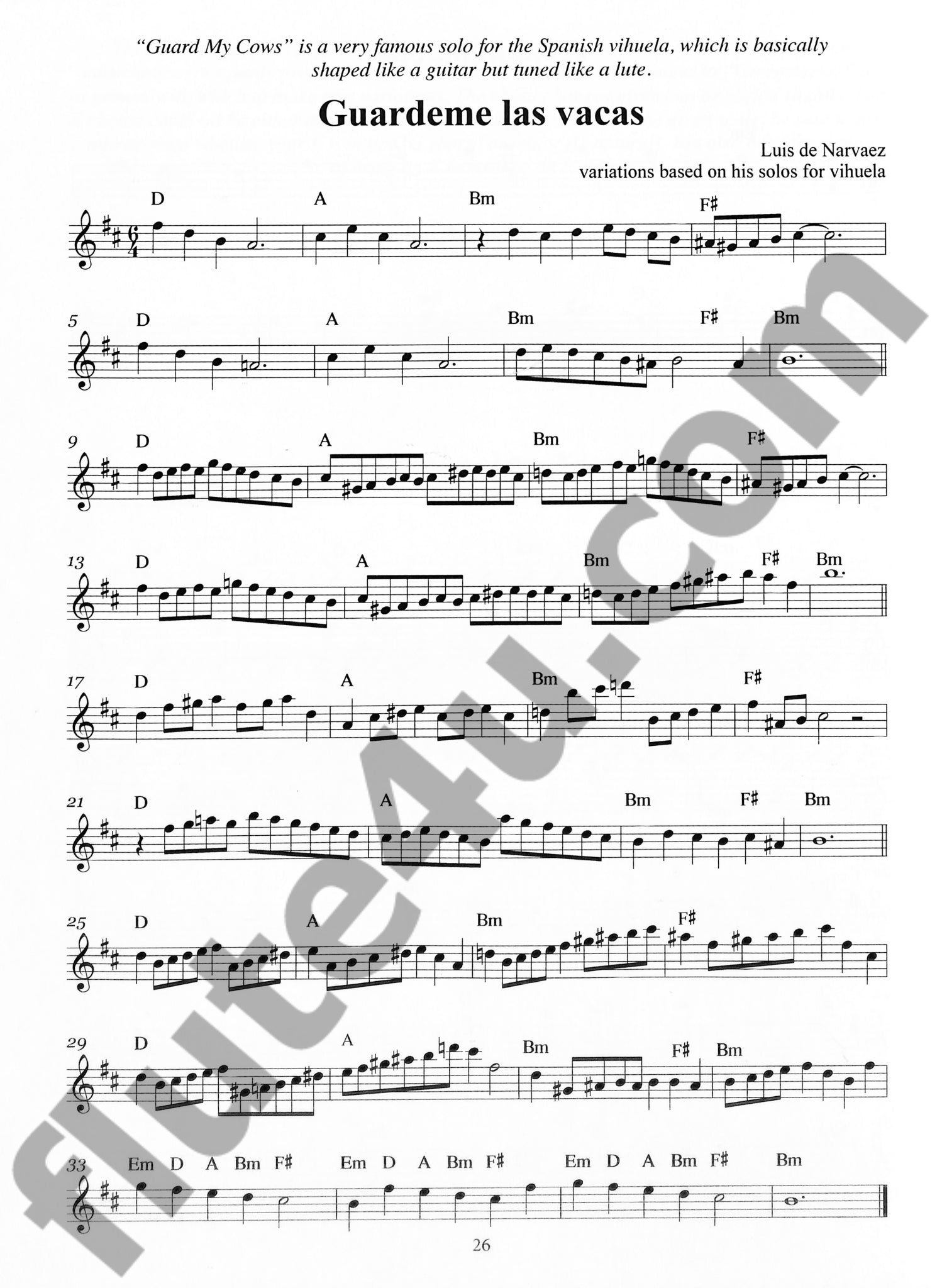Various :: Renaissance Music for Flute