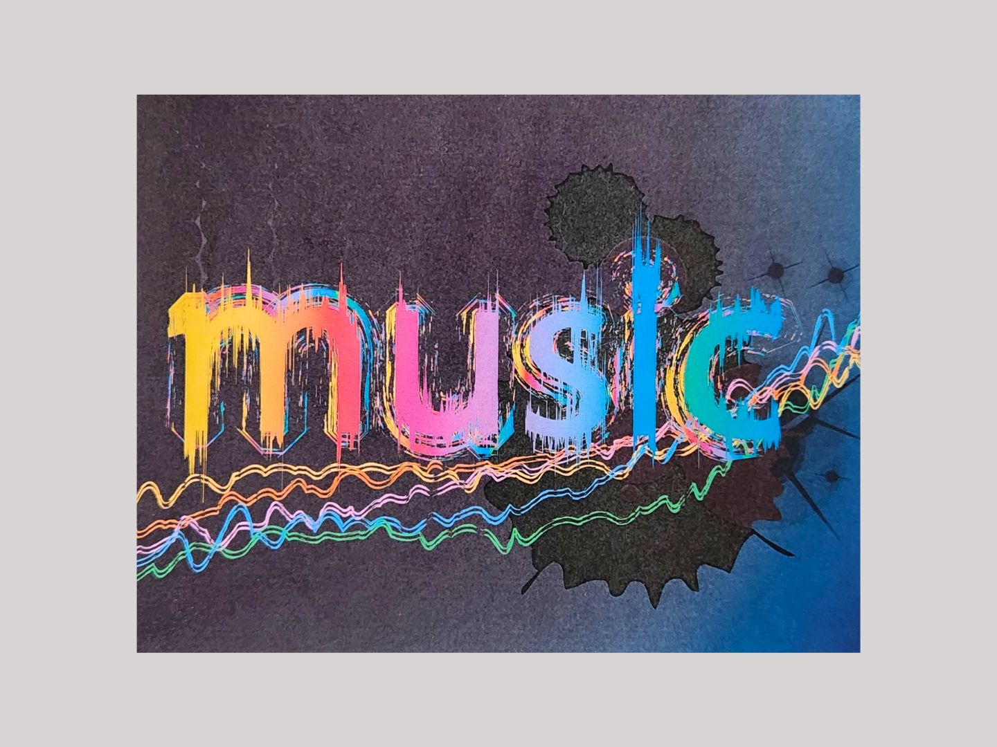 Note Cards - Music Billboard
