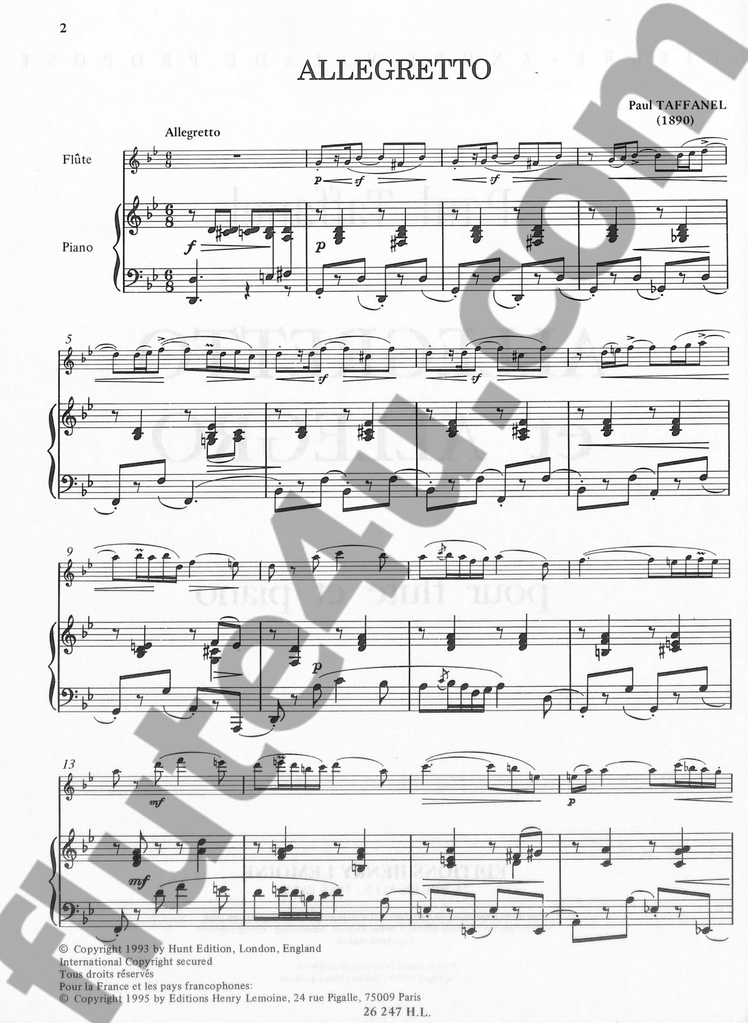 Allegretto et Allegro