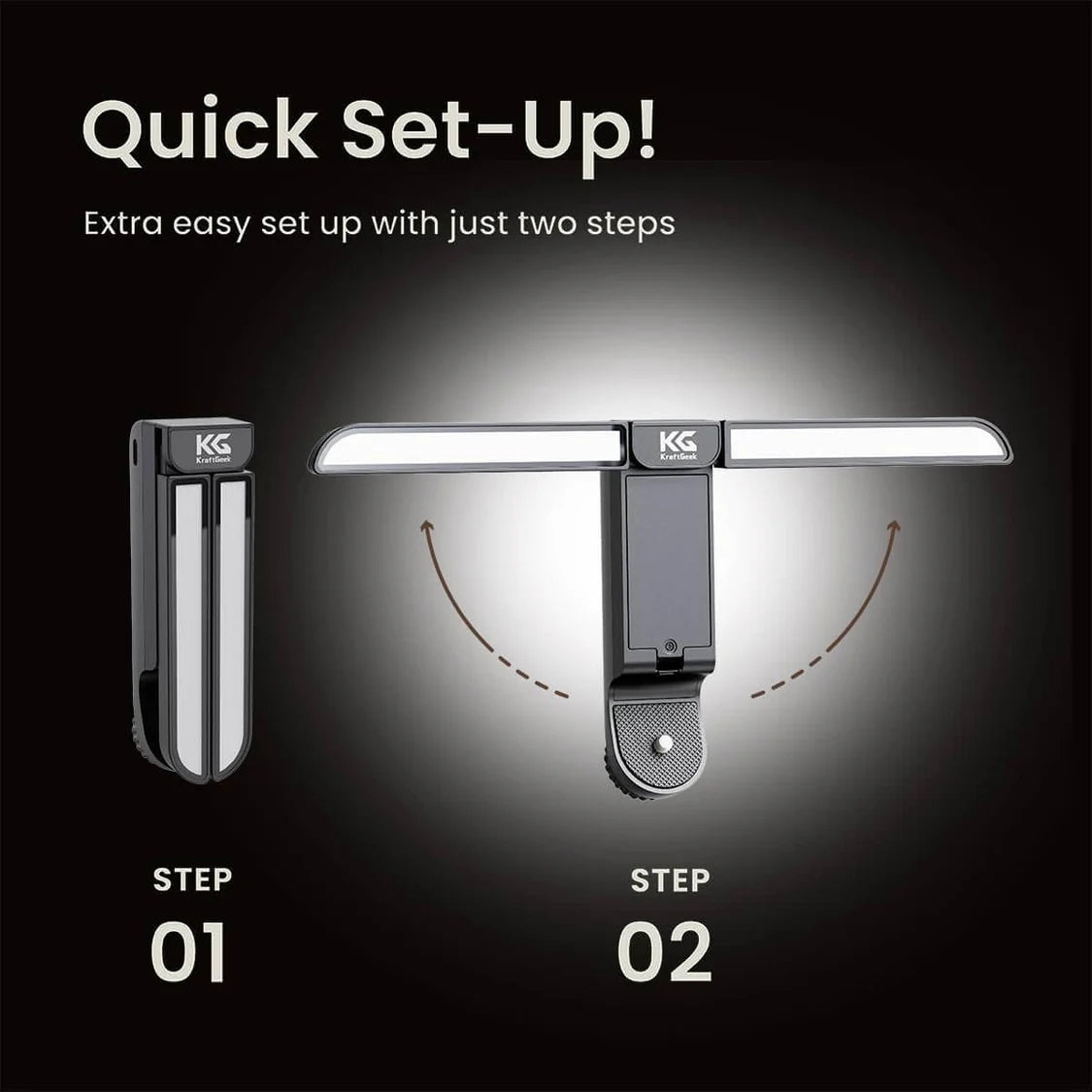 KraftGeek LumiLight Screw Light