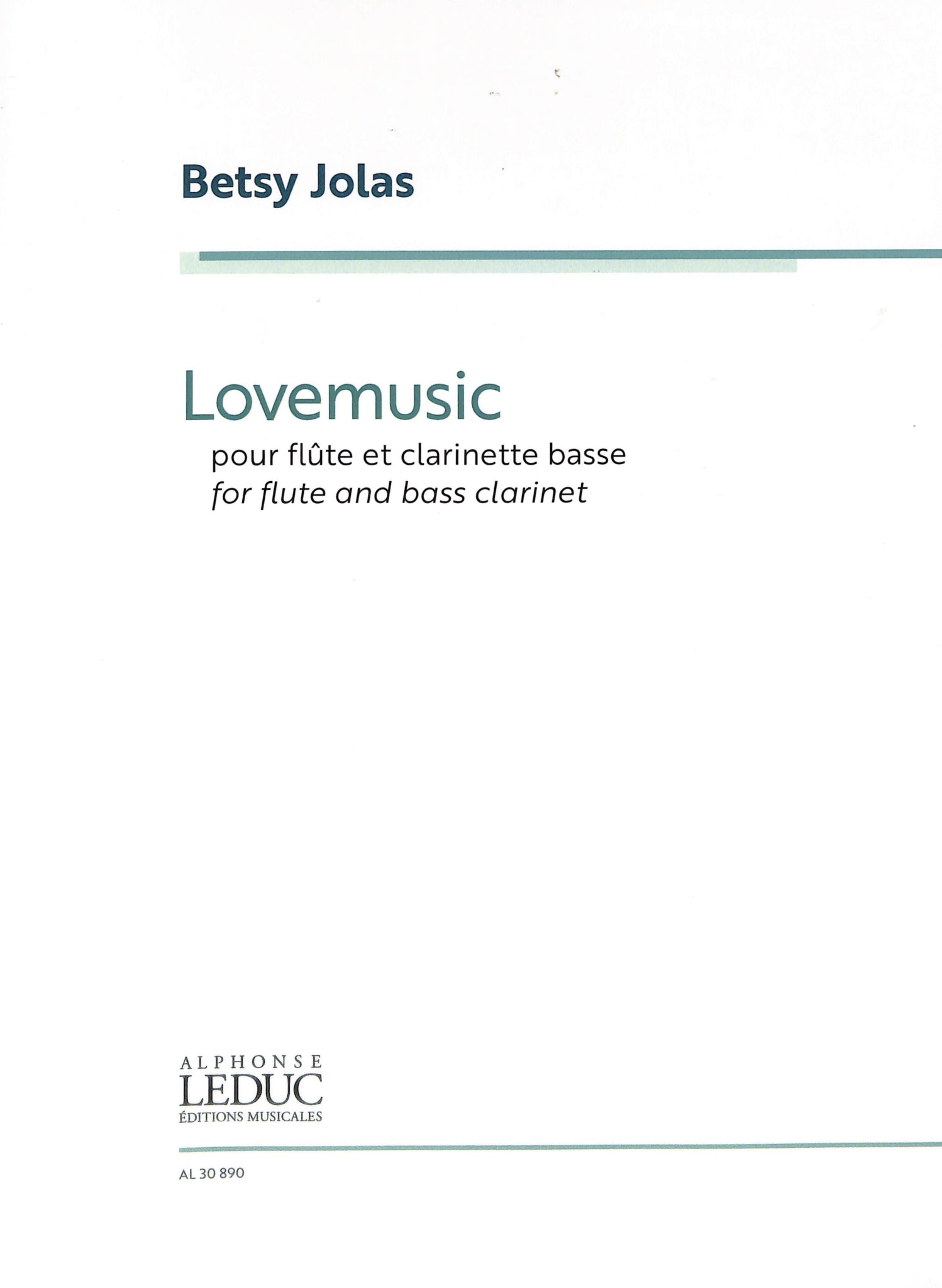 Jolas, B :: Lovemusic