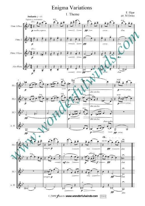 Elgar, E :: Six Movements from Enigma Variations