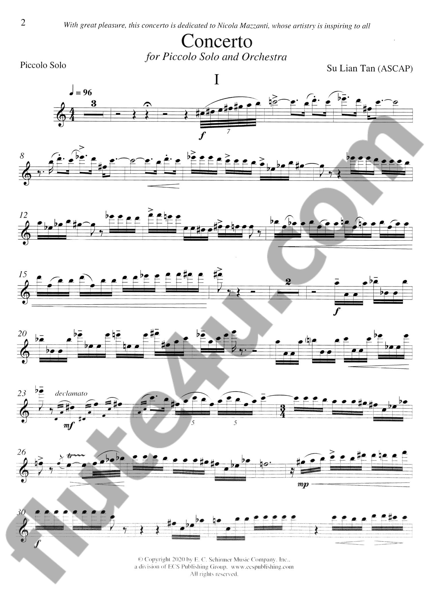 Tan, SL :: Concerto