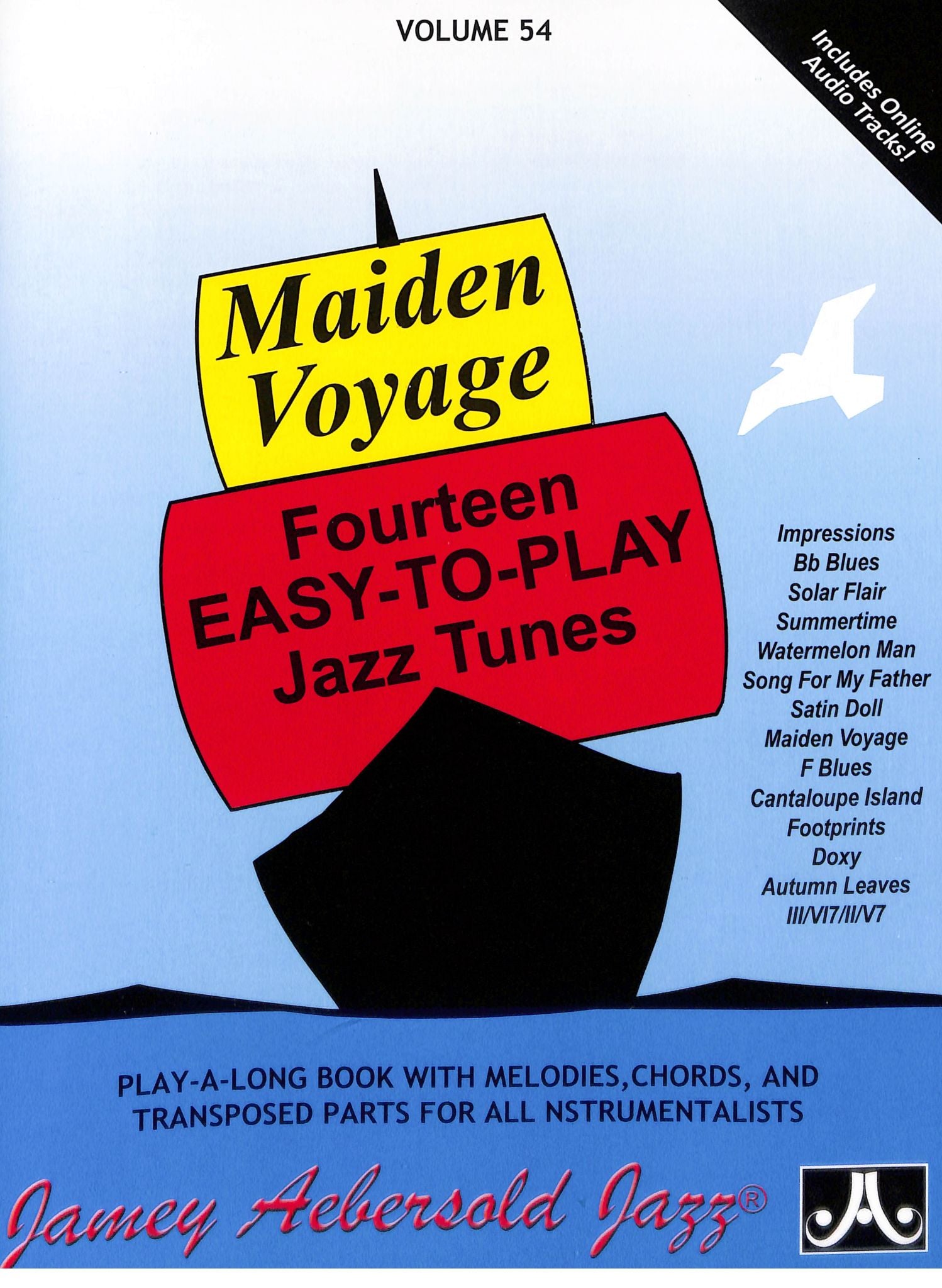 Various :: Maiden Voyage: Fourteen Easy-To-Play Jazz Tunes, Vol. 54