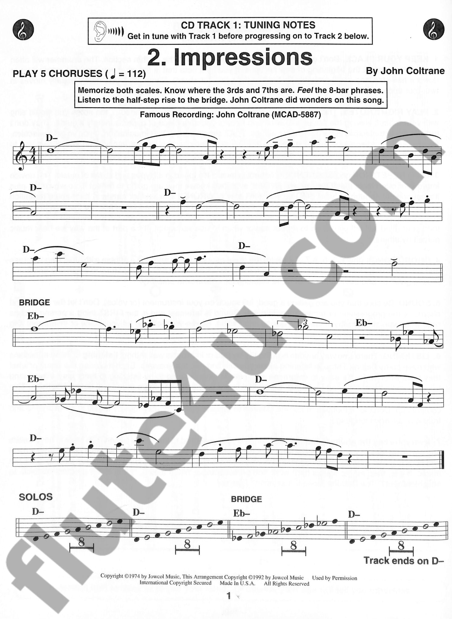 Various :: Maiden Voyage: Fourteen Easy-To-Play Jazz Tunes, Vol. 54