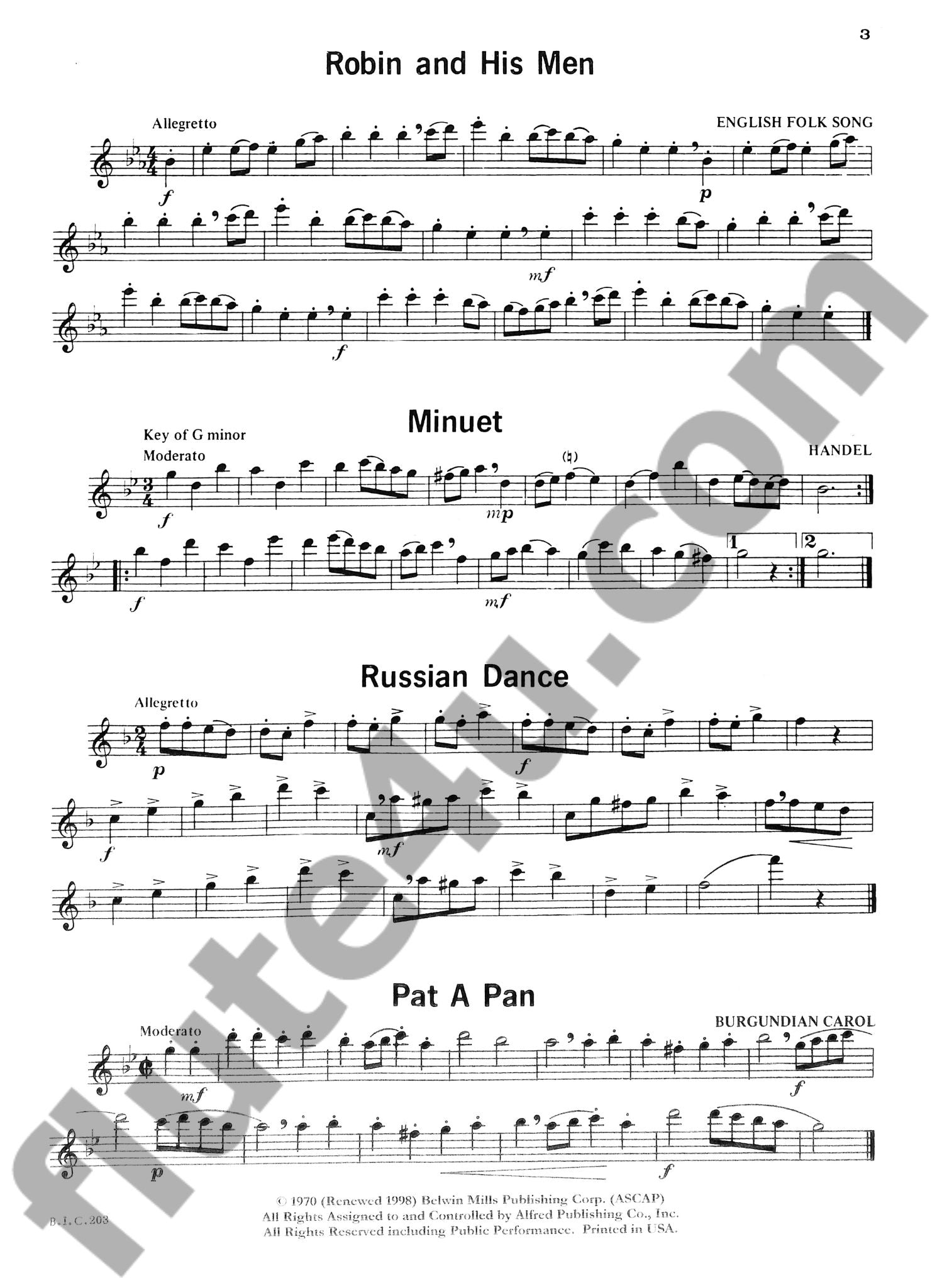 Various :: Tunes for Flute Technic Level Two (Intermediate)