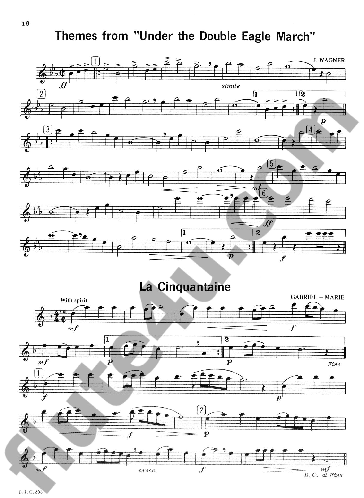 Various :: Tunes for Flute Technic Level Two (Intermediate)