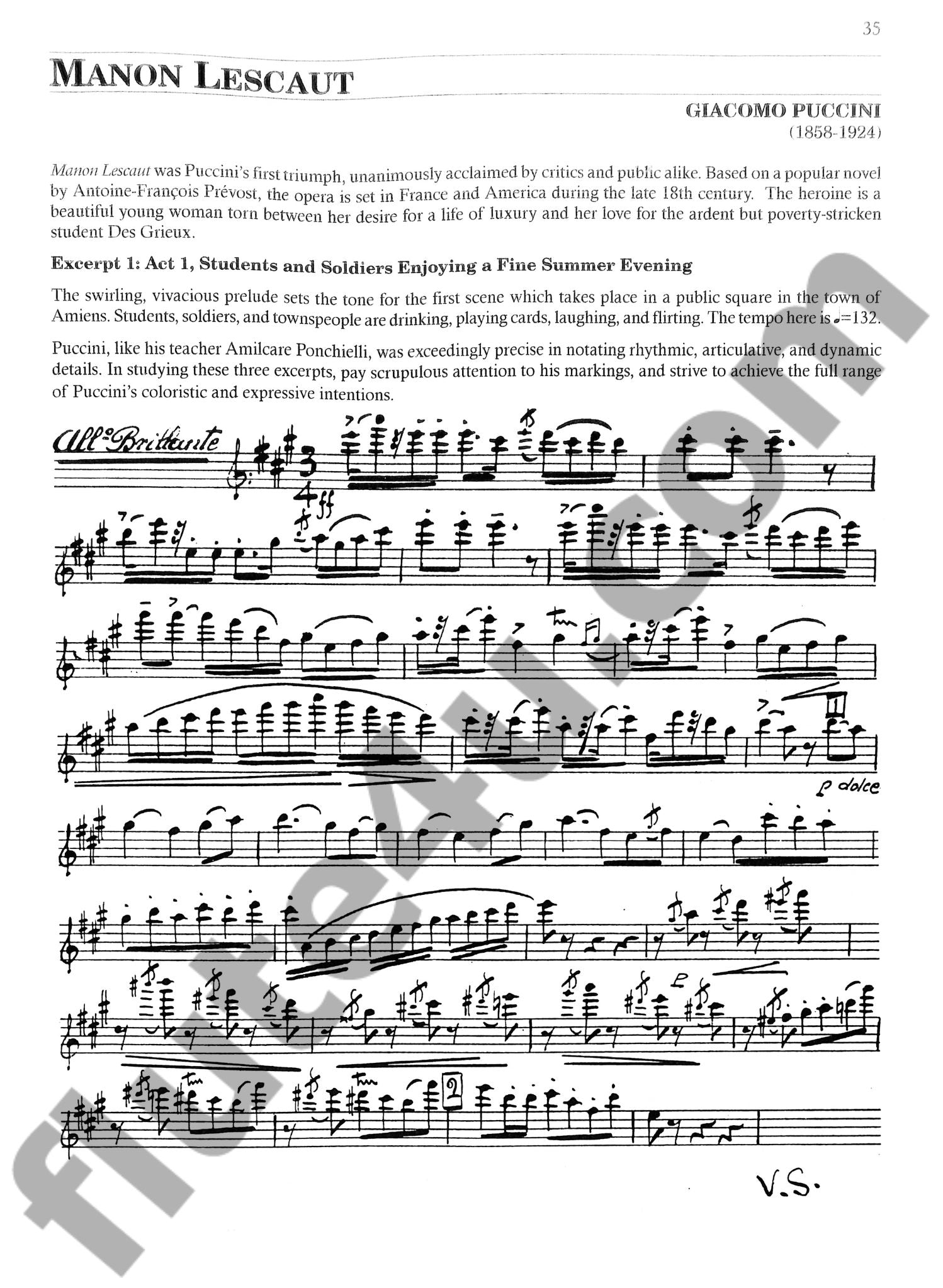 Various :: Opera Excerpts for Flute