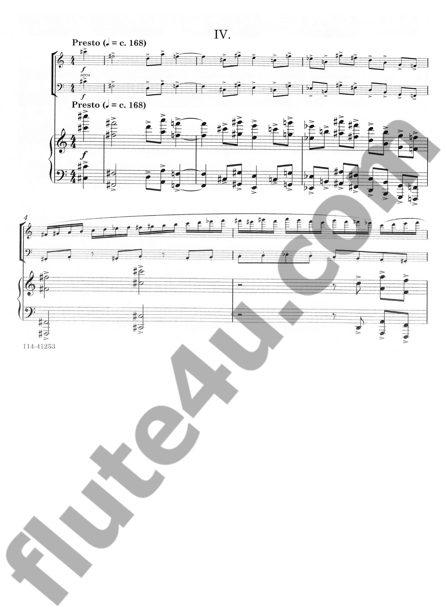 Liebermann, L :: Trio No. 1 op. 83