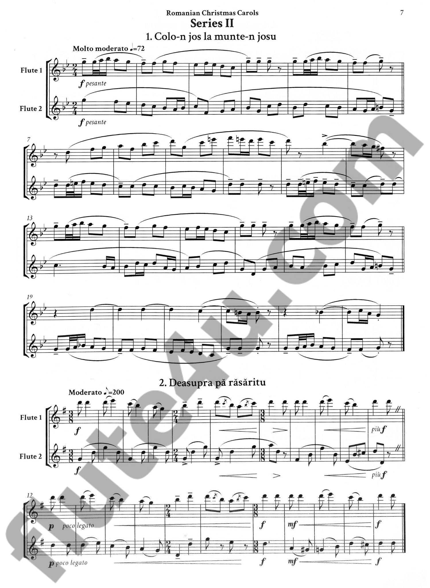Bartok, B :: Romanian Christmas Carols, Sz. 57
