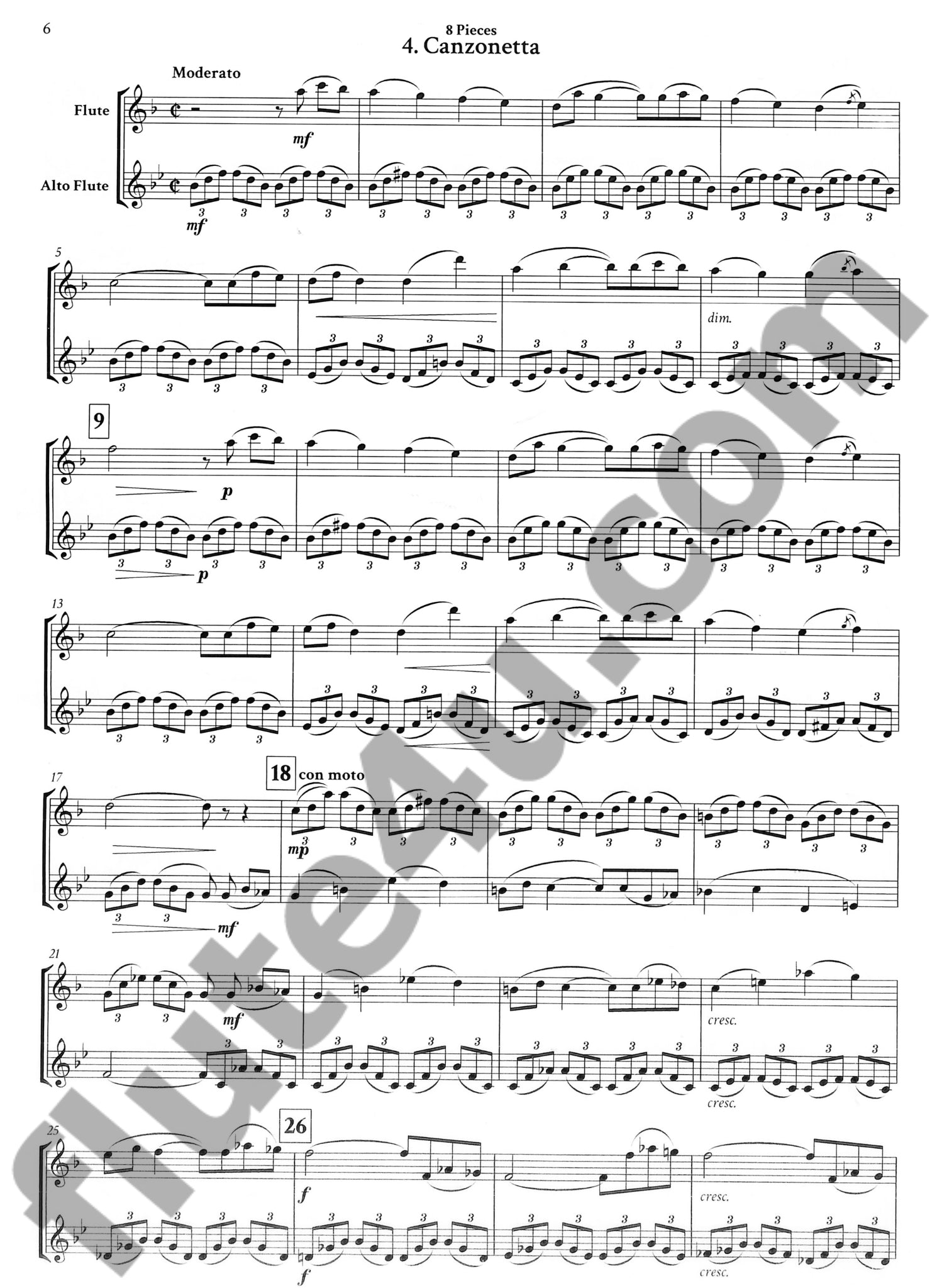 Gliere, R :: 8 Pieces, Op. 39
