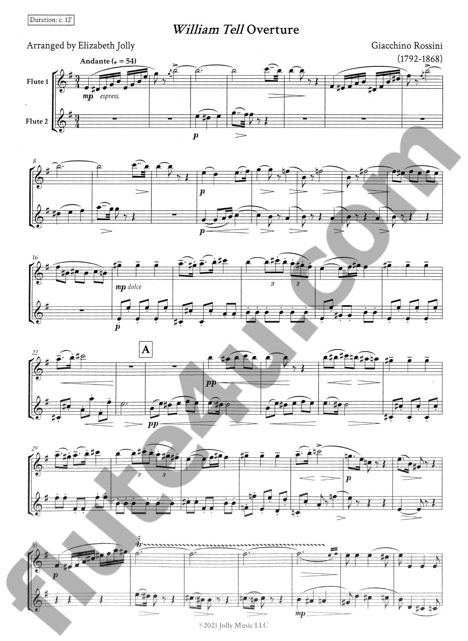 Rossini, G :: William Tell Overture