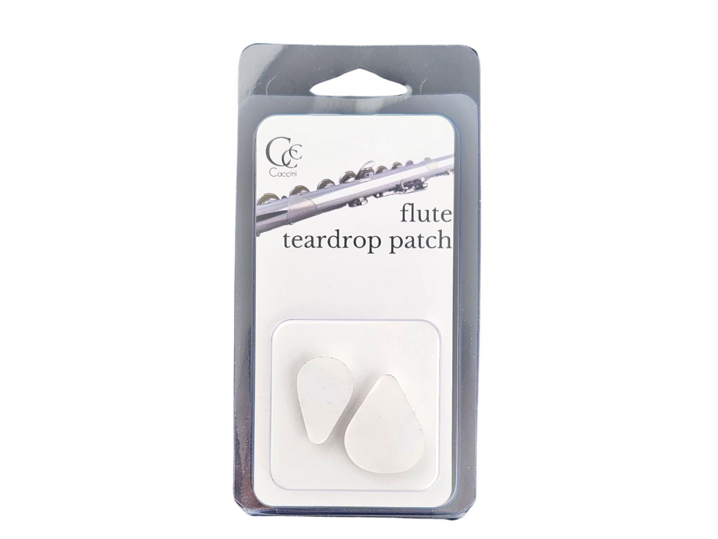 Caccini Flute Teardrop Patch