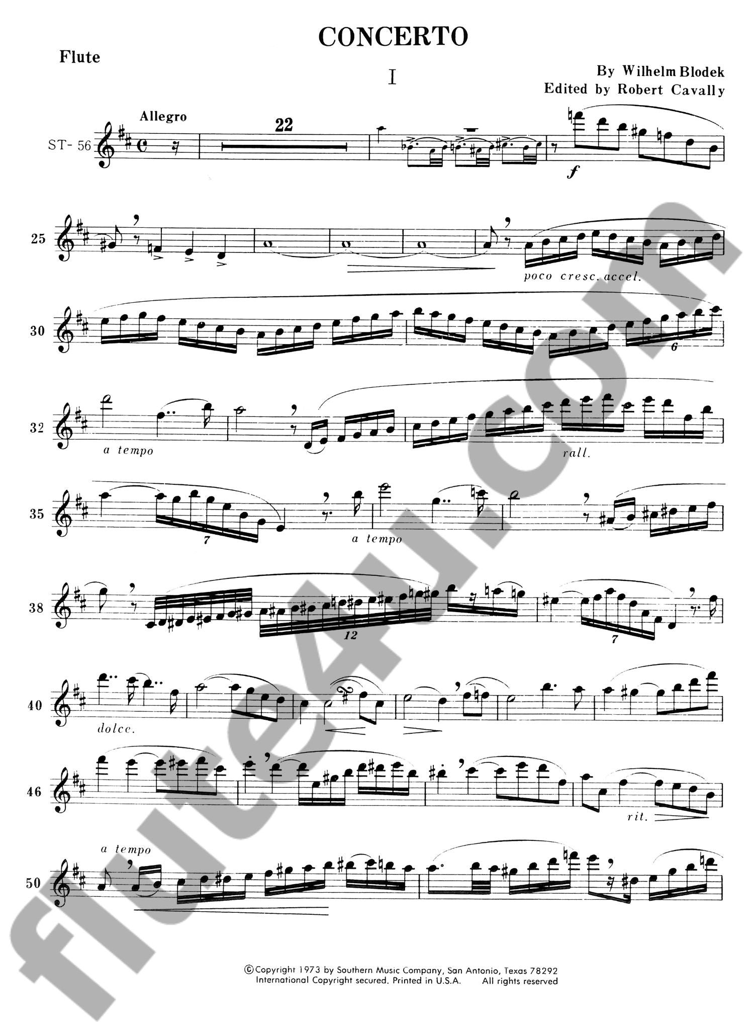 Blodek, W :: Concerto