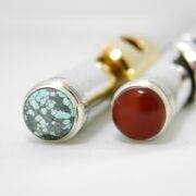 Cabochon Gemstone Flute Crown