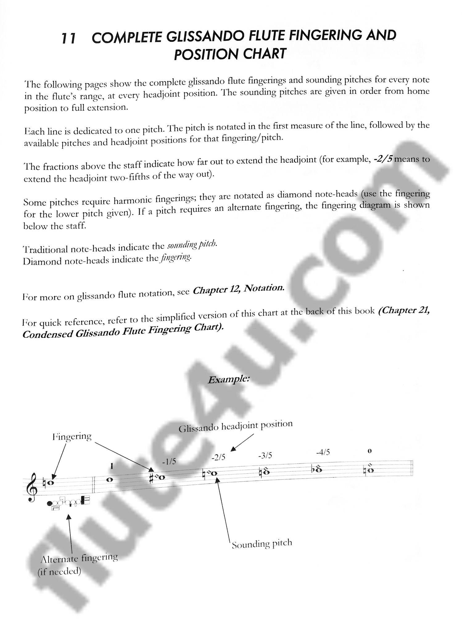 The Glissando Flute: Handbook for Composers and Performers