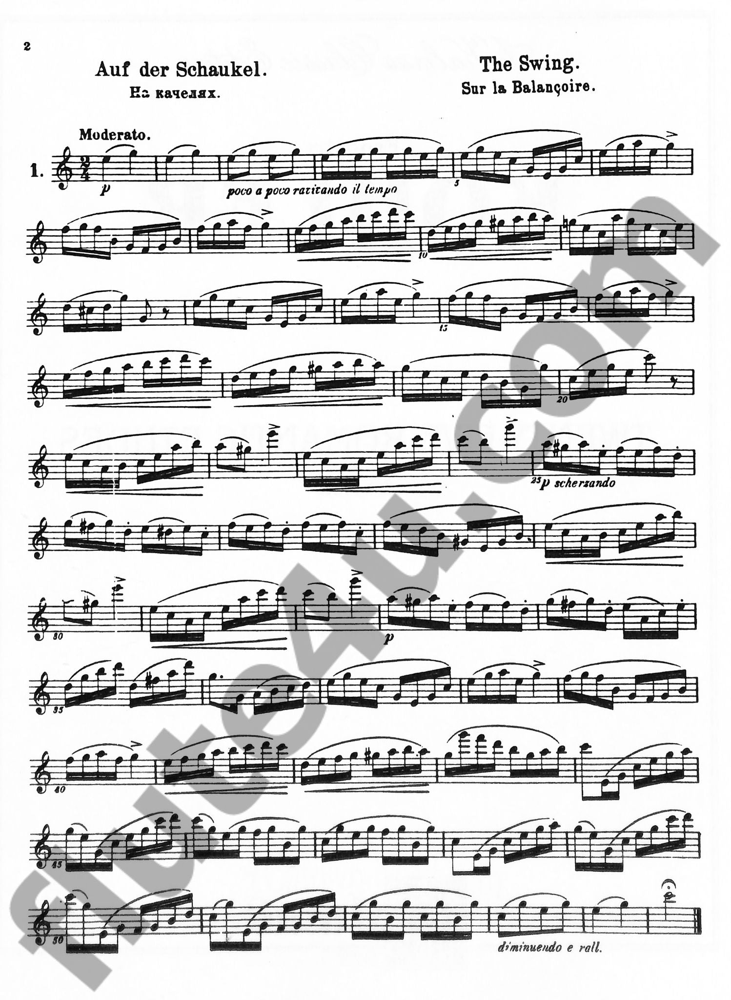 Kohler, E :: Twenty-Five Romantic Etudes