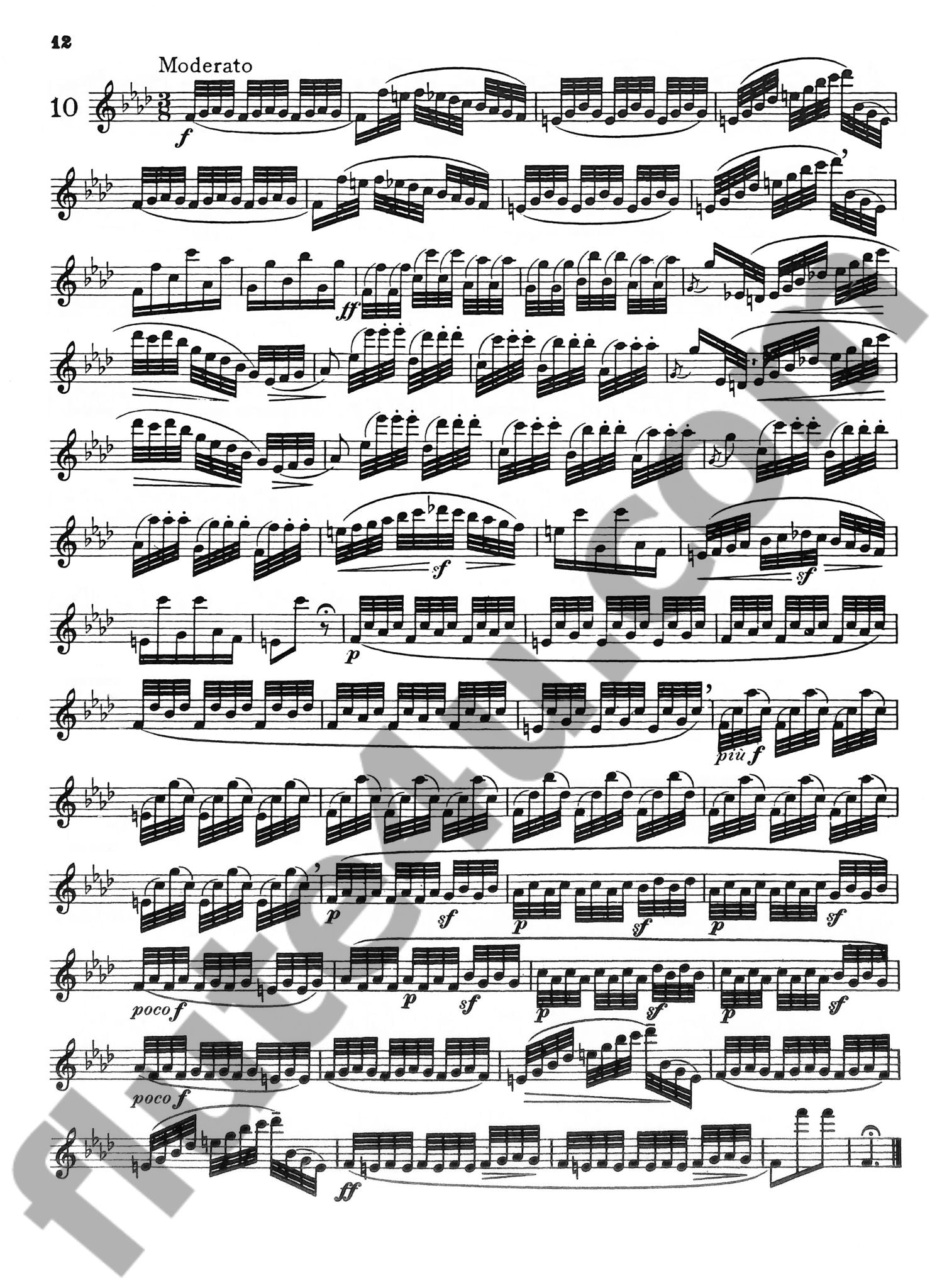 Berbiguier, BT :: Eighteen Exercises or Etudes