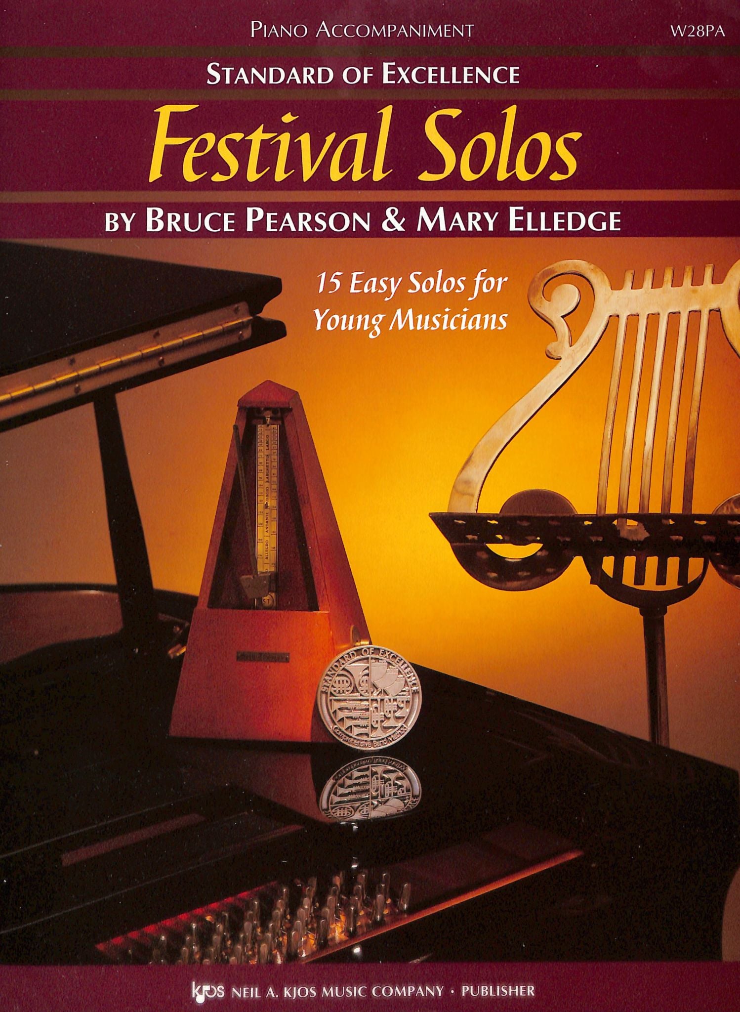 Various :: Standard of Excellence Festival Solos Book 1 Piano Accompaniment