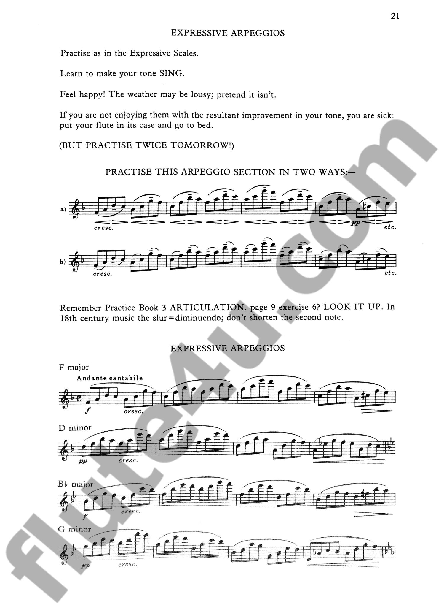 Wye, T :: Practice Book for the Flute - Volume 5: Breathing and Scales