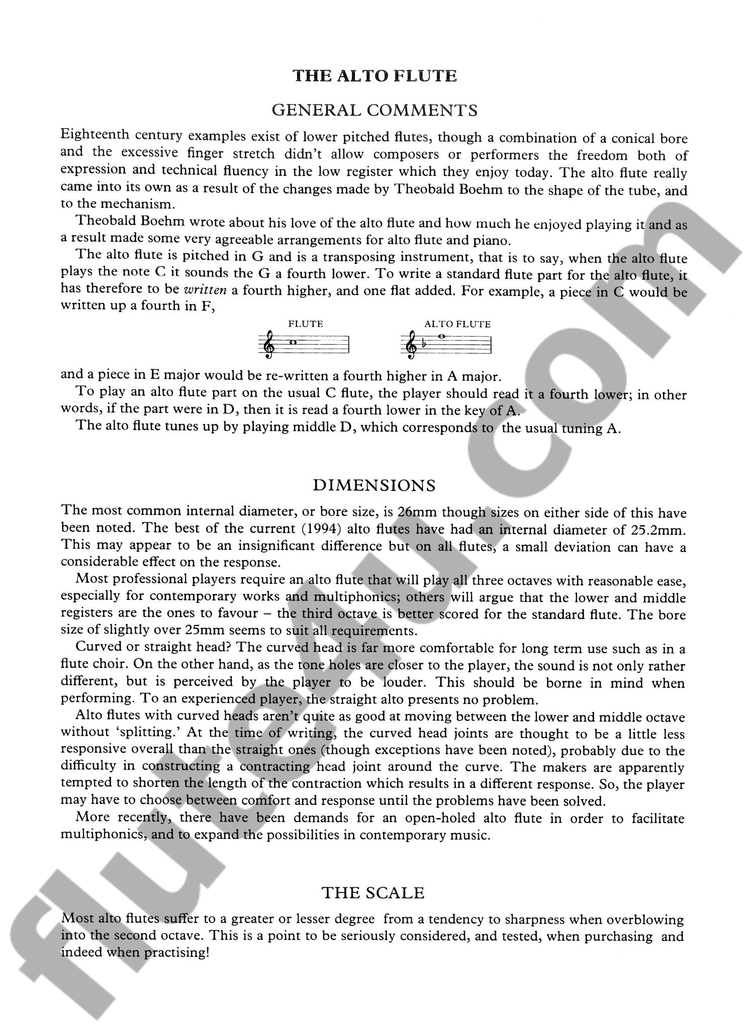 Various :: The Alto Flute Practice Book