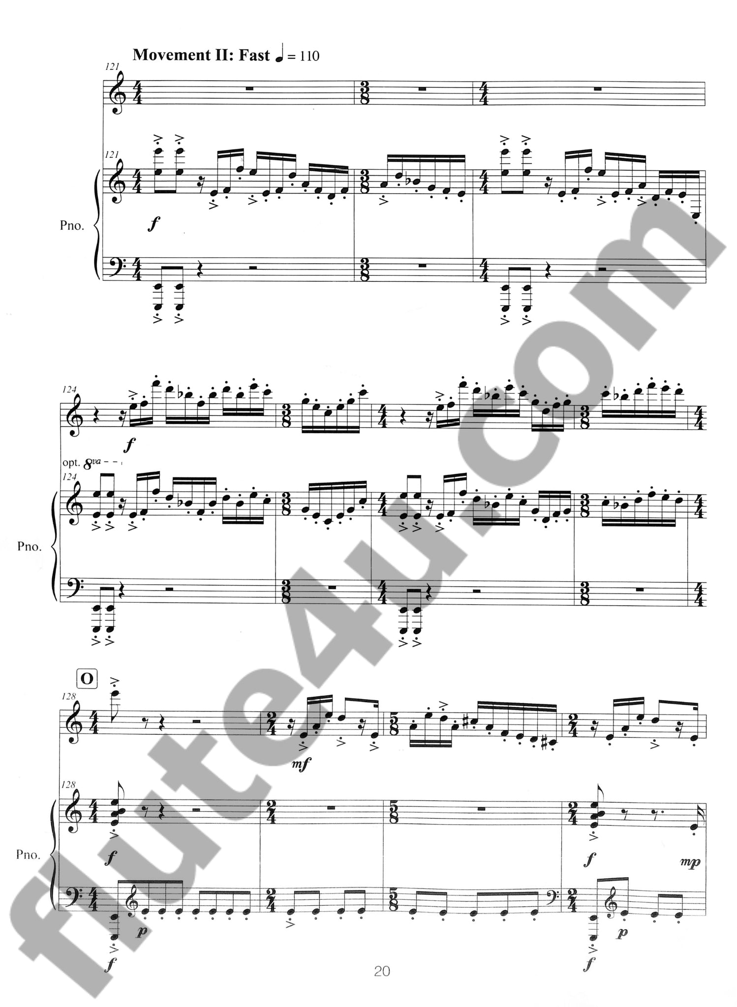 Leshnoff, J :: Flute Concerto No. 2