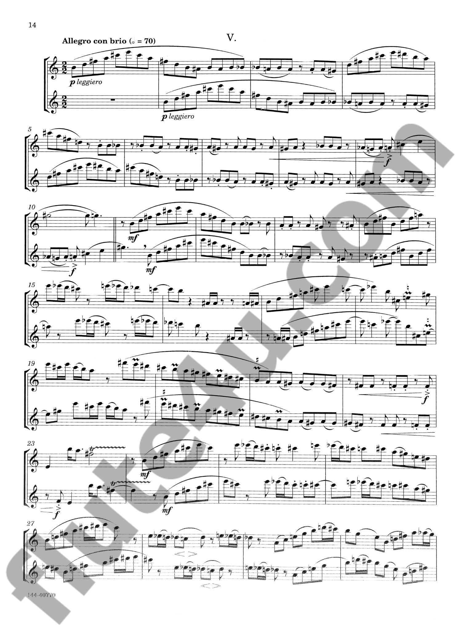 Compo, P :: Five Canonic Duets