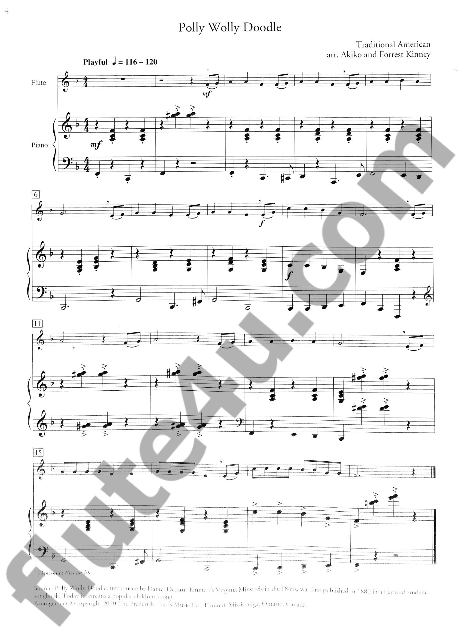 Various :: Overtones Preparatory Flute Repertoire