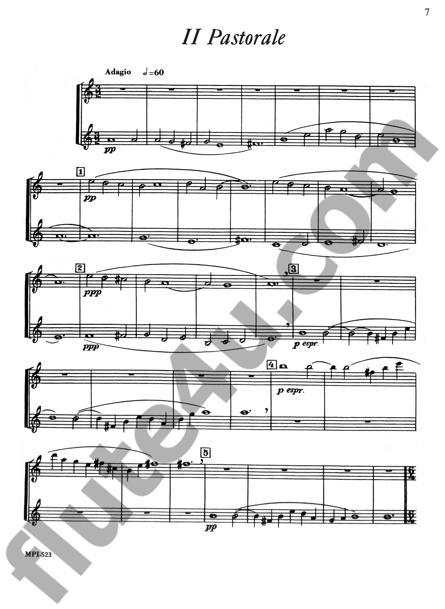 Ginastera, A :: Duo for Flute and Oboe