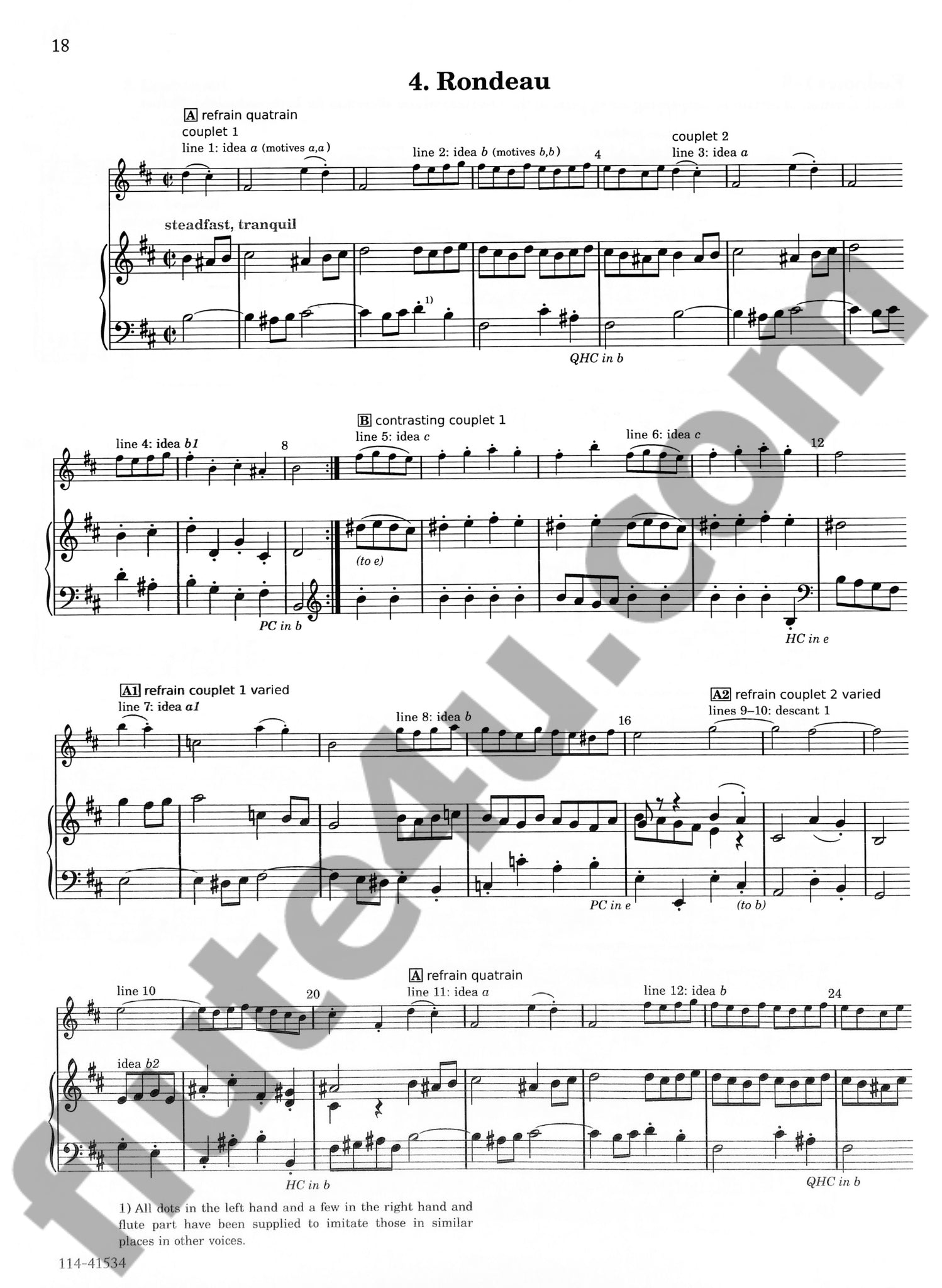 Bach, JS :: Overture Suite in B Minor