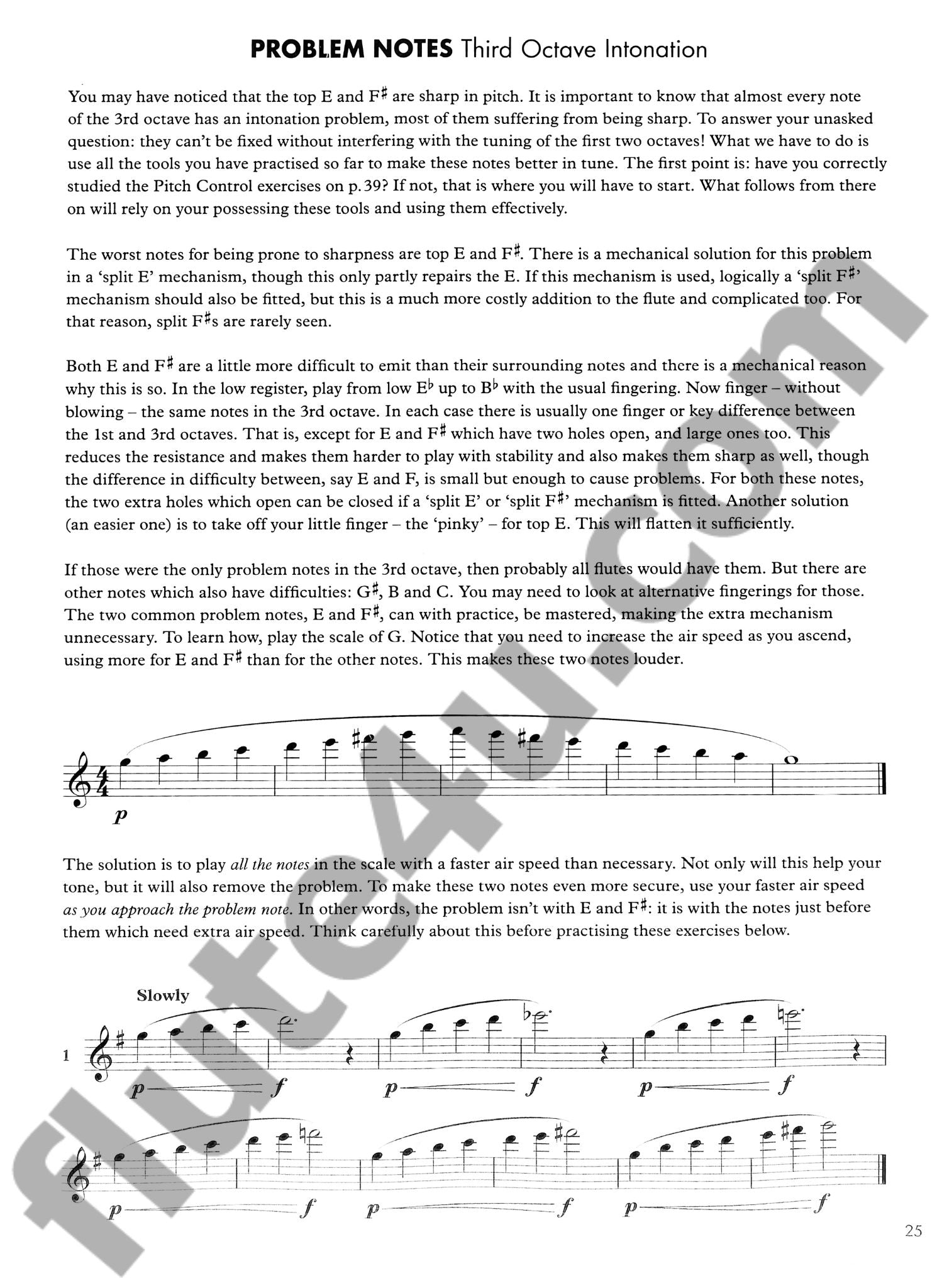 Wye, T :: Practice Book for the Flute - Volume 1: Tone