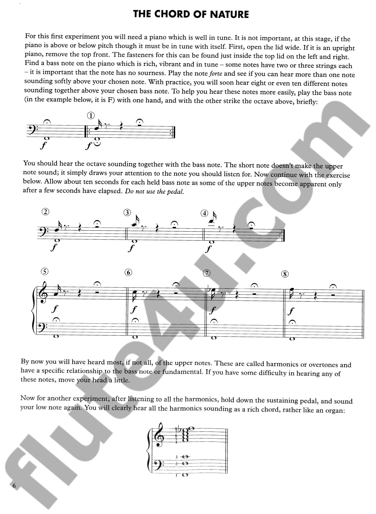 Wye, T :: Practice Book for the Flute - Volume 4: Intonation and Vibrato