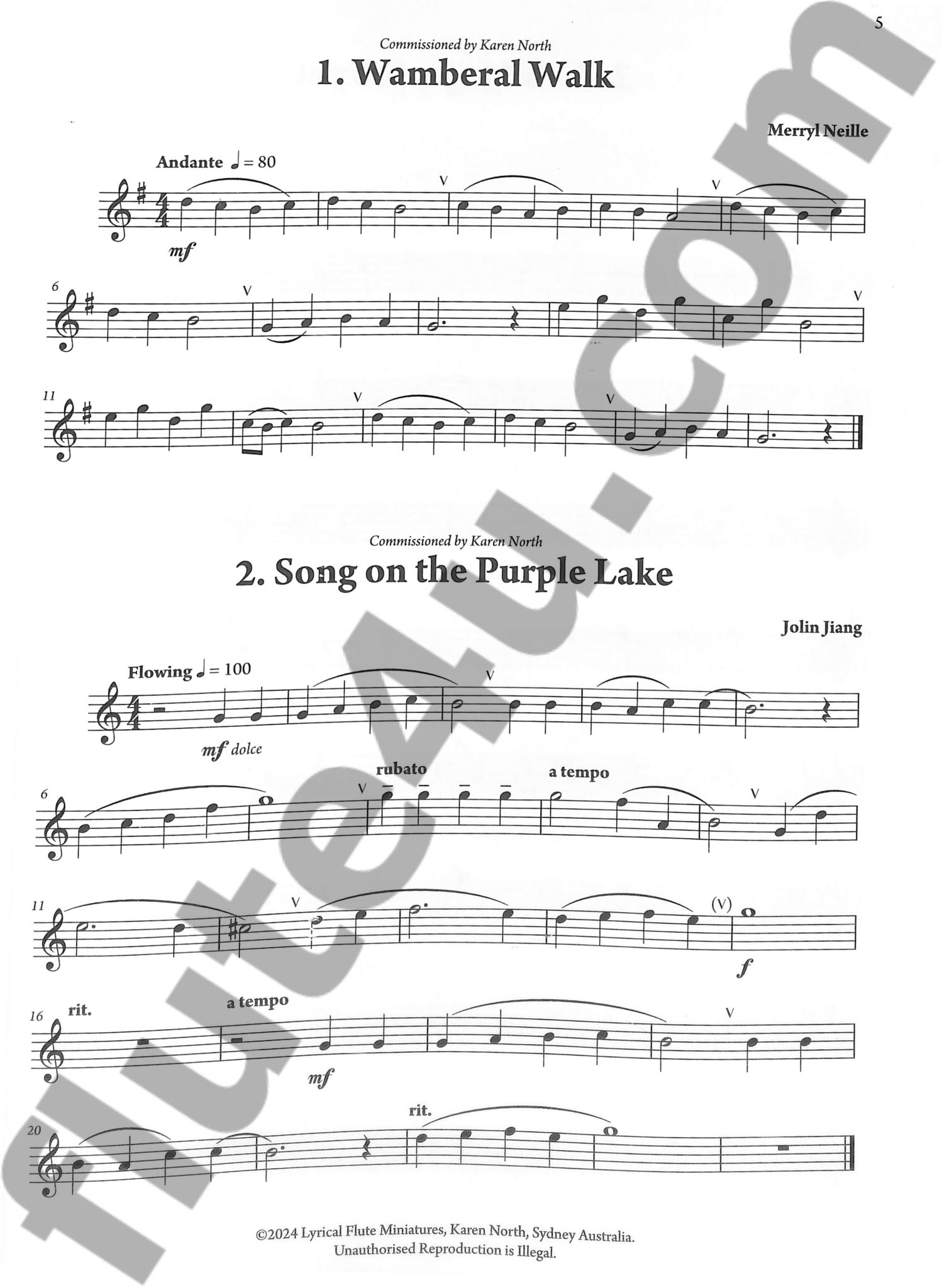 Various :: Lyrical Flute Miniatures