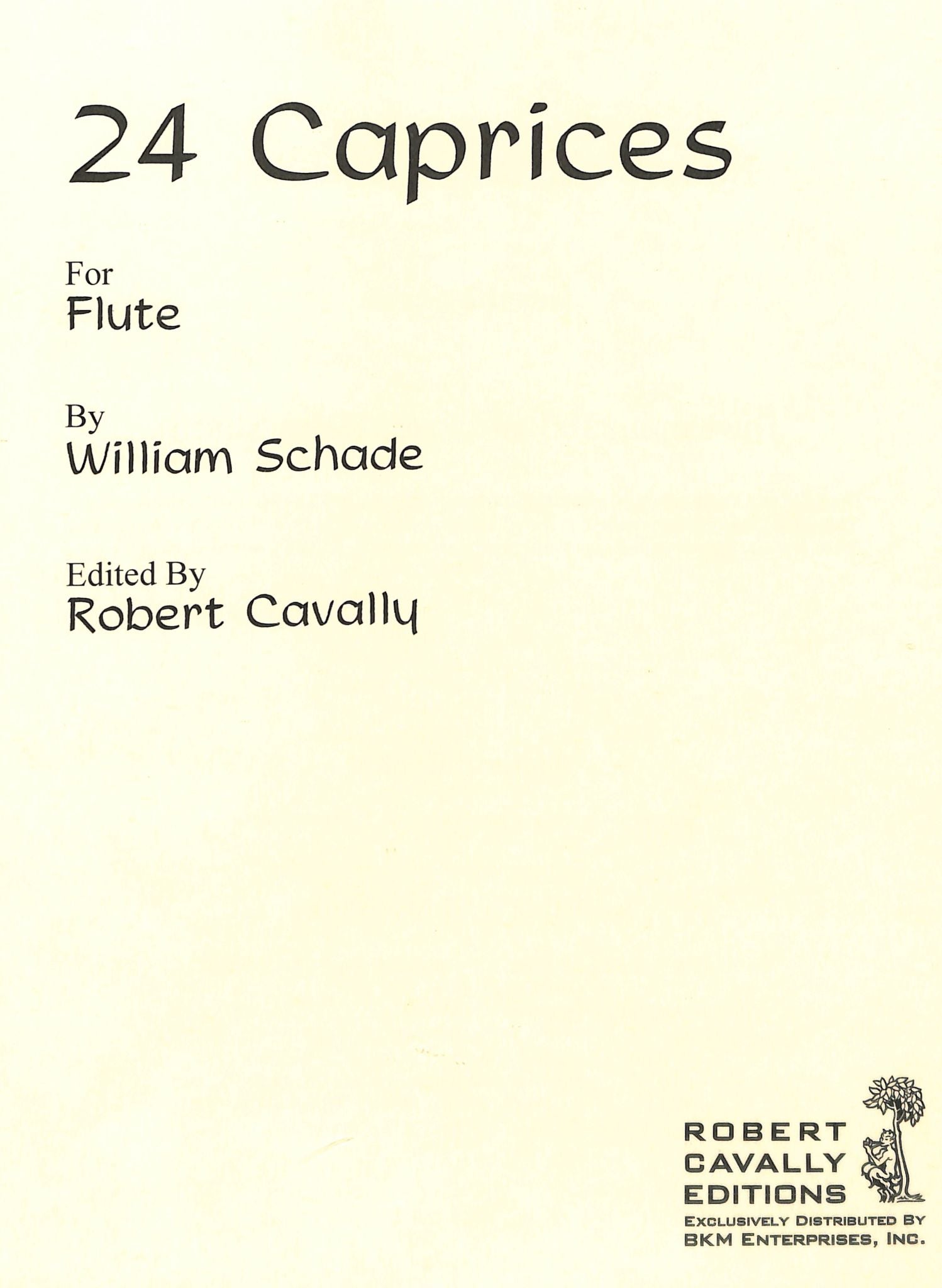 Schade, W :: 24 Caprices