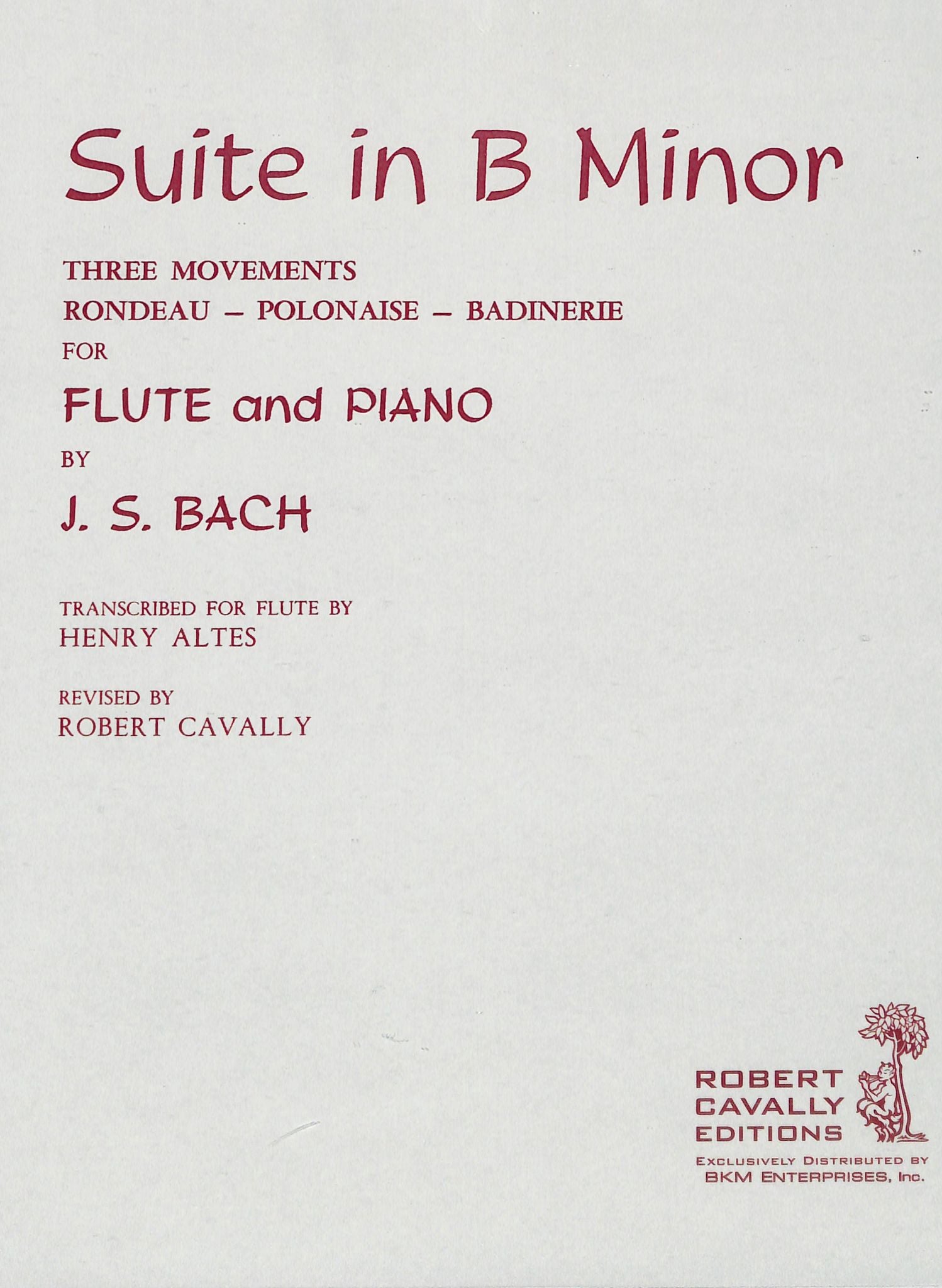 Bach, JS :: Suite in B Minor
