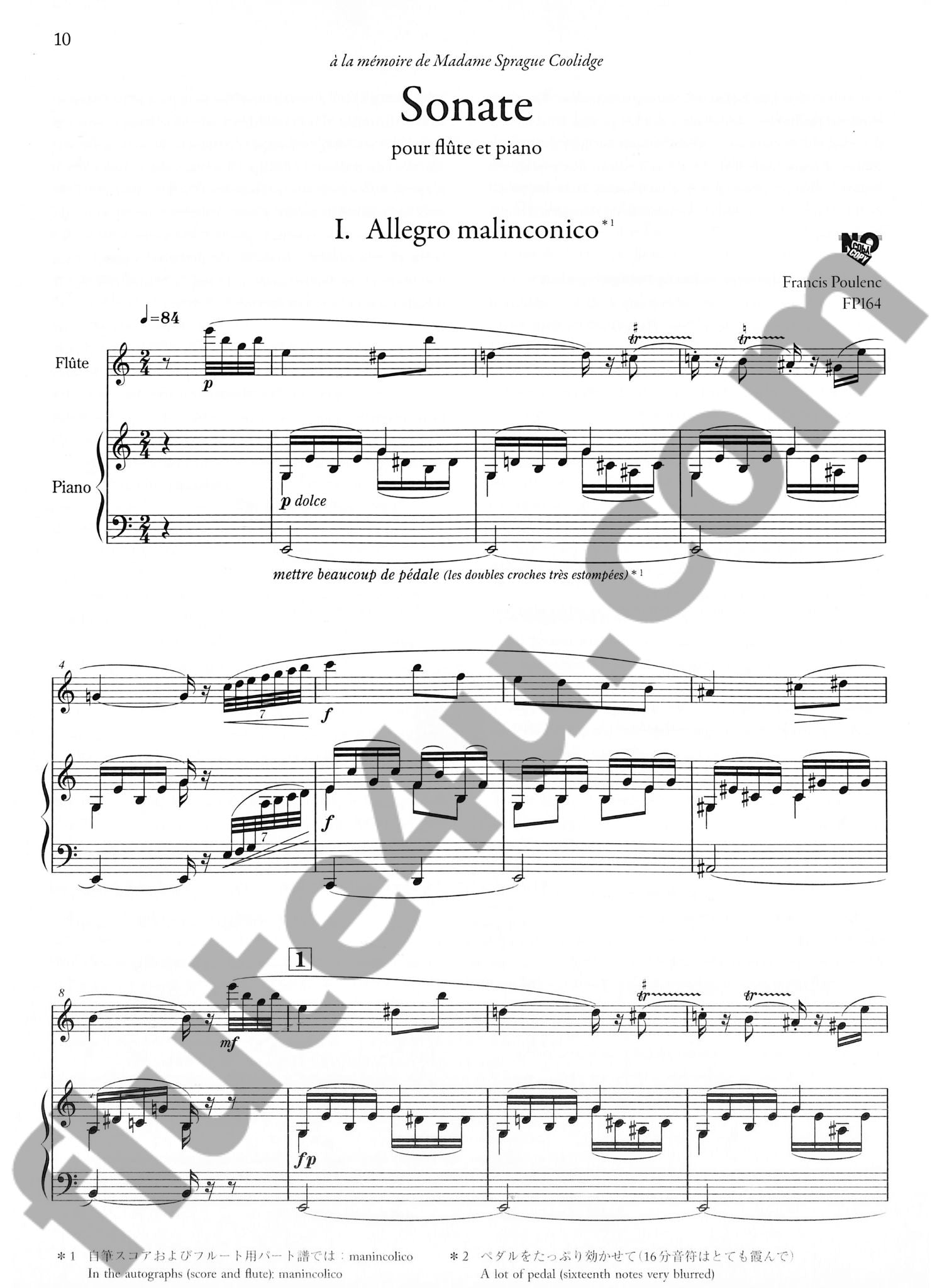 Poulenc, F :: Sonate & Villanelle