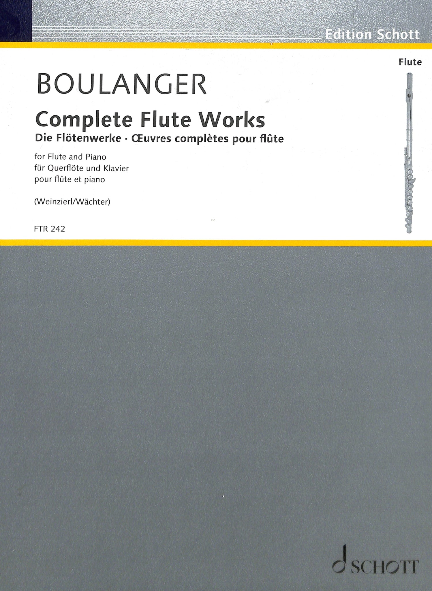 Boulanger, L :: Complete Flute Works