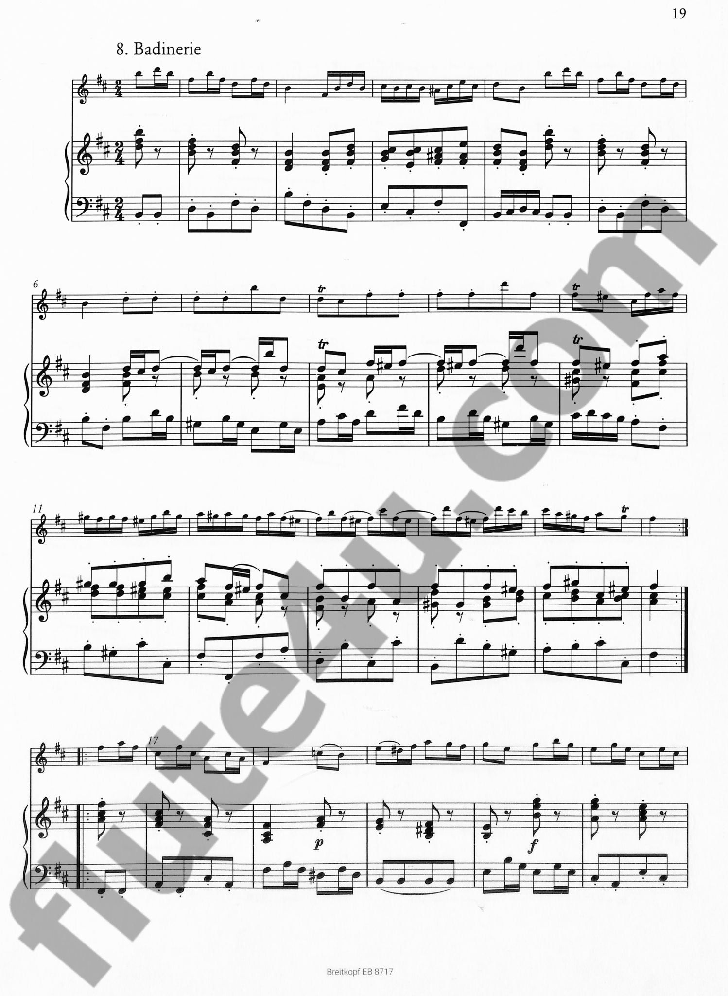 Bach, JS :: Overture (Suite) in B minor BWV 1067